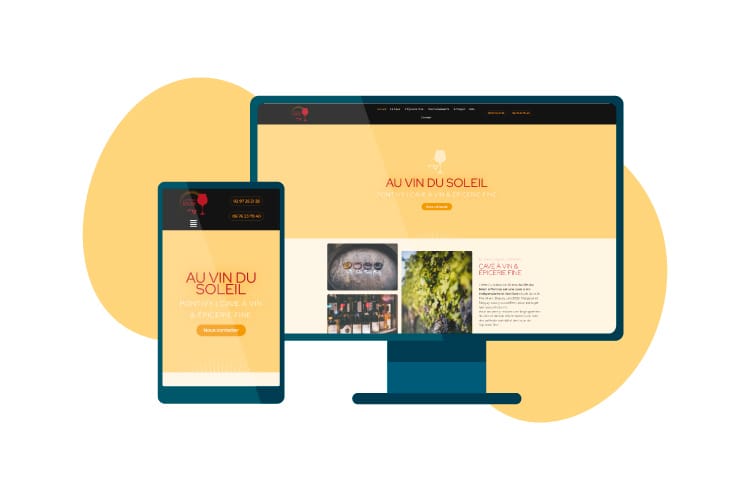 site web vin du soleil