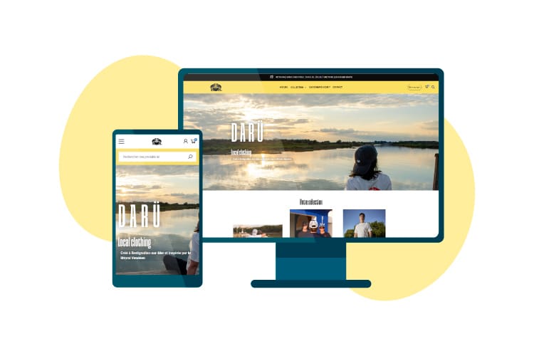 site web daru local clothing